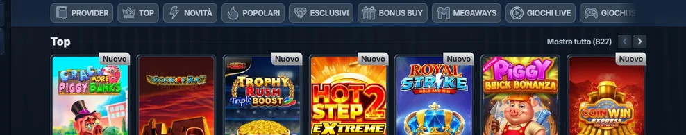 Sfoglia giochi top BetRepublic